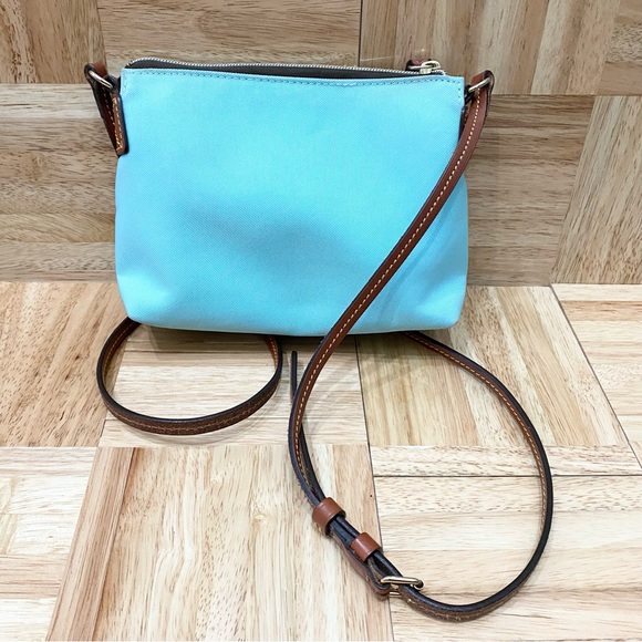 DOONEY & BOURKE Nylon Crossbody Pouchette Bag in Light Blue - Picture 2 of 16